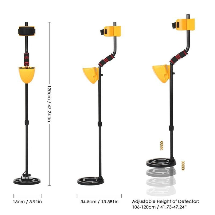 High Sensitivity Lcd Metal Detector - Md9020c