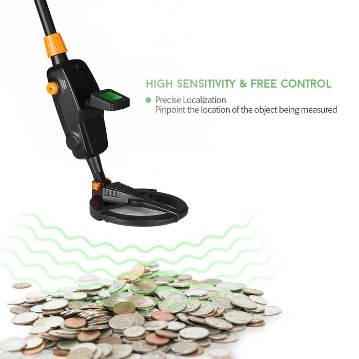 Lcd Screen Children's Metal Detector - 10cm Range