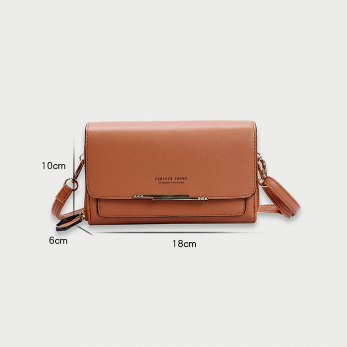 Large Capacity Multi Function Women Wallet - Red