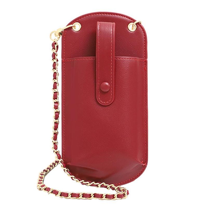 Compact Cell Phone Crossbody Bag - White