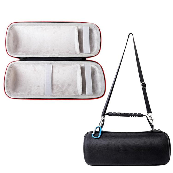 Jbl Pulse4 Portable Storage Bag with Velvet Lining and Protective Cover - Silver Gray + Black