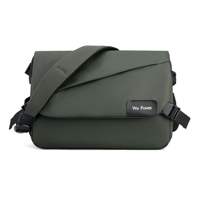 Large Capacity Waterproof Messenger Bag For Men - Dark Blue