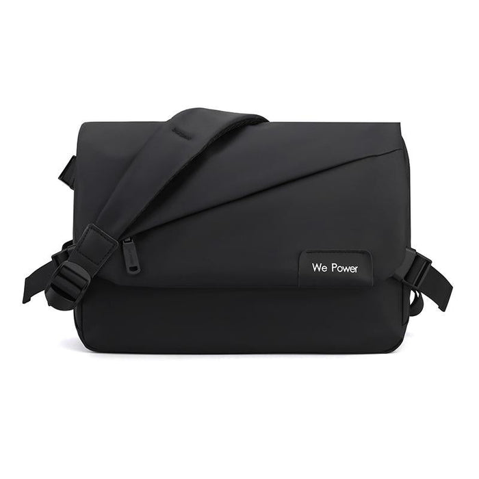 Large Capacity Waterproof Messenger Bag For Men - Dark Blue