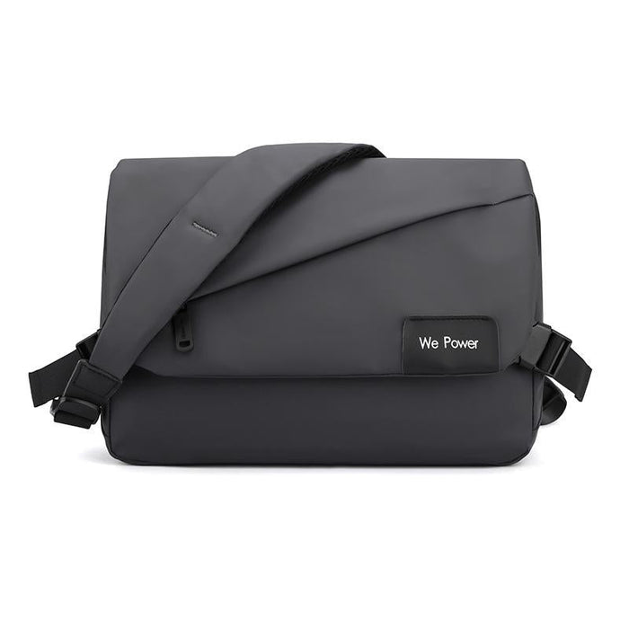 Large Capacity Waterproof Messenger Bag For Men - Dark Blue