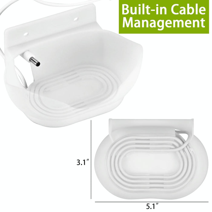 Desktop / Wall Bracket for Google Nest Audio - Jg02 - White