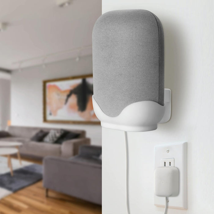 Desktop / Wall Bracket for Google Nest Audio - Jg02 - White