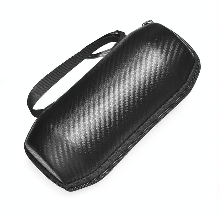 Carbon Fiber Bluetooth Speaker Bag for Jbl Flip 5 - Set of 2 Black