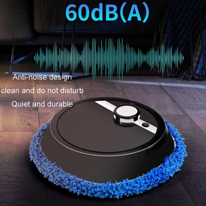 Smart All-in-one Robotic Sweeper and Mop - White