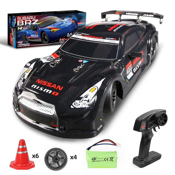 1 16 4wd Drift Rc Toy Car - 2.4g - Compact Design - Orange