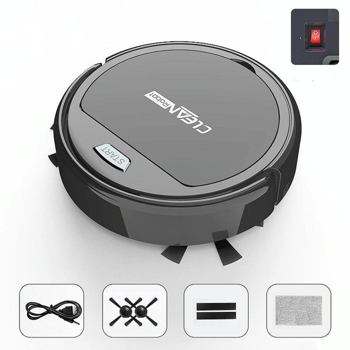 Smart Household Sweeping Robot - Automatic - White