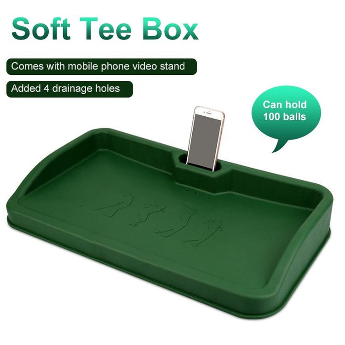 Black Character Pattern Golf Service Box With Phone Stand - 100 Balls - Black Pgm