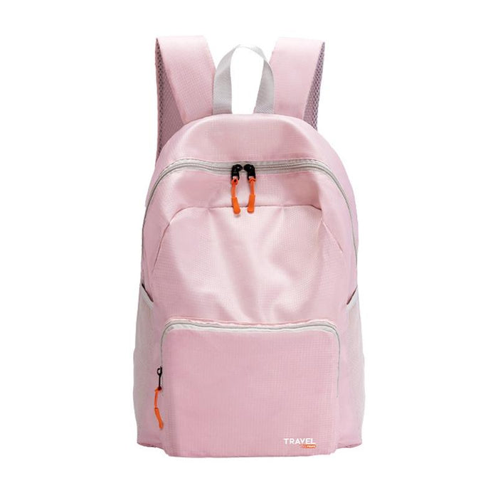 Foldable Sports Backpack For Mountaineering - Black