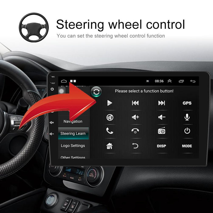 9 Inch Android Carplay Navigation 1 + 32G Screen With Ahd Camera