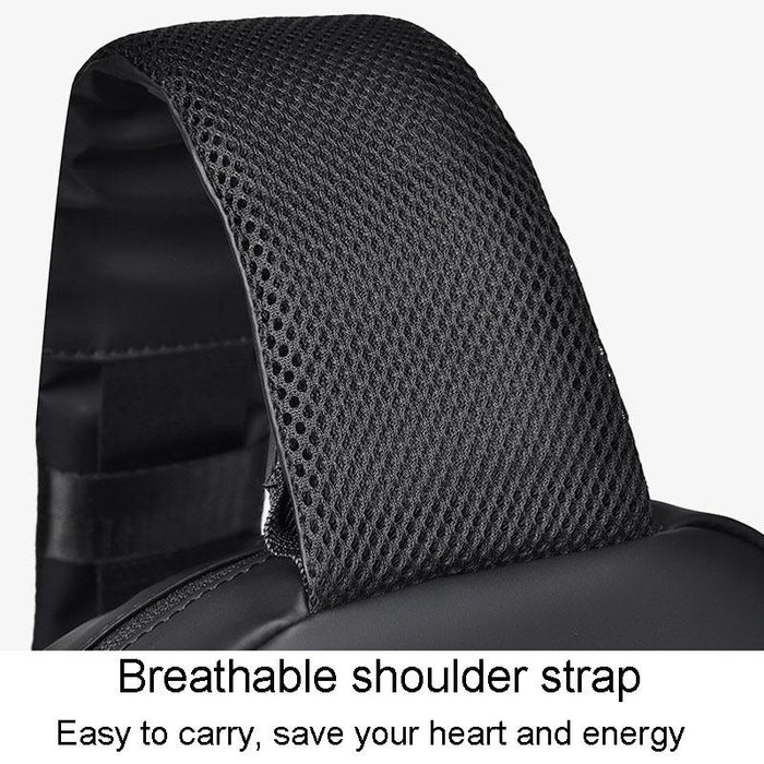 2023 Large Capacity Waterproof Crossbody Chest Bag For Cycling & Sports - Gray