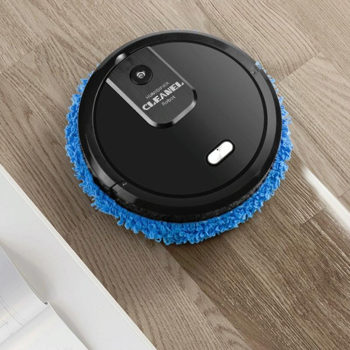 Smart Mopping Robot with Humidifier & Aroma Diffuser - White