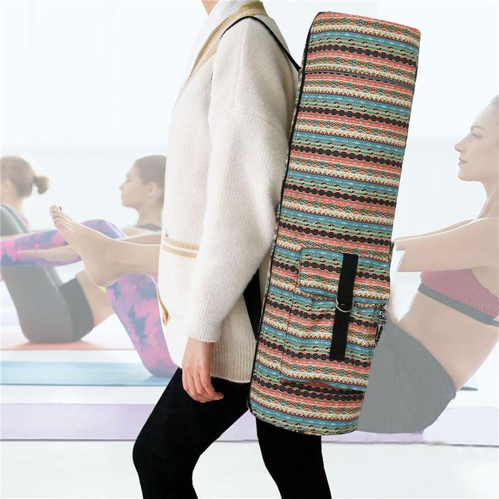 Thick Yoga Mat Bag Warm Color - Ice