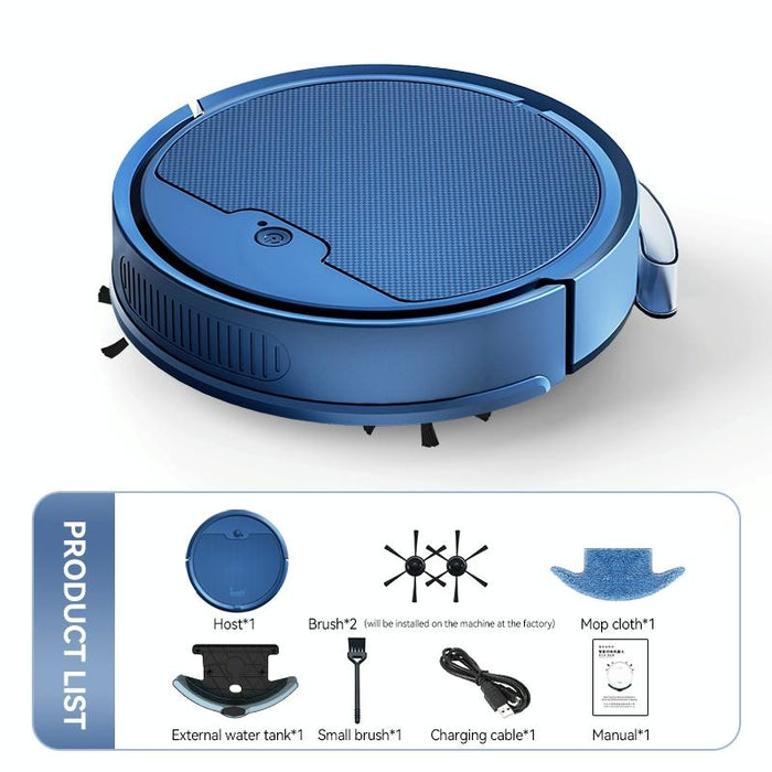 Intelligent Household Sweeping Robot with Path Charging - Max - White