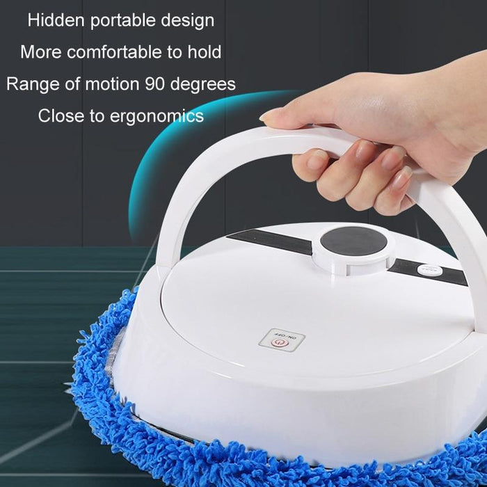 Smart All-in-one Robotic Sweeper and Mop - Black