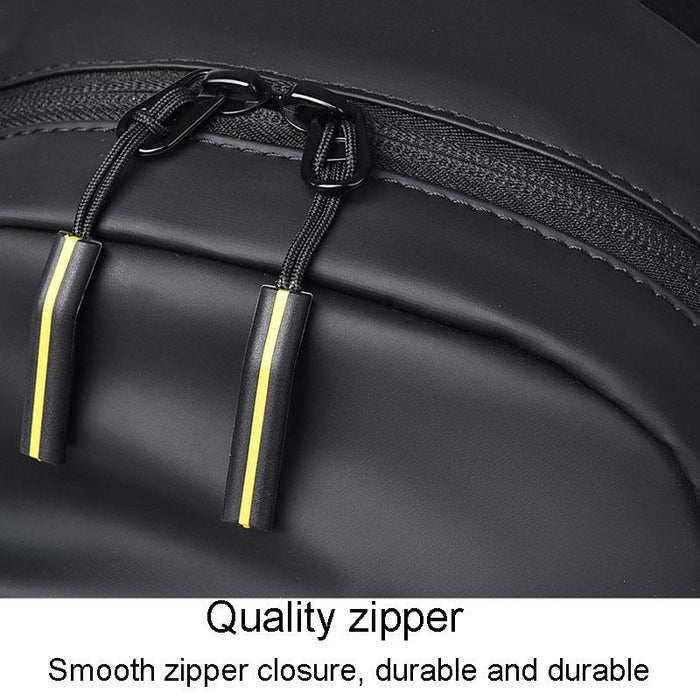 Large Capacity Waterproof Crossbody Chest Bag - Gray