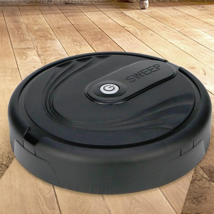 Efficient Household Hair Cleaner - Smart Sweeping Robot - White