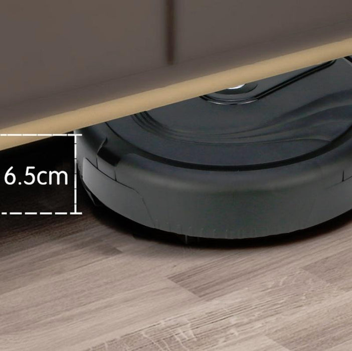Efficient Household Hair Cleaner - Smart Sweeping Robot - White