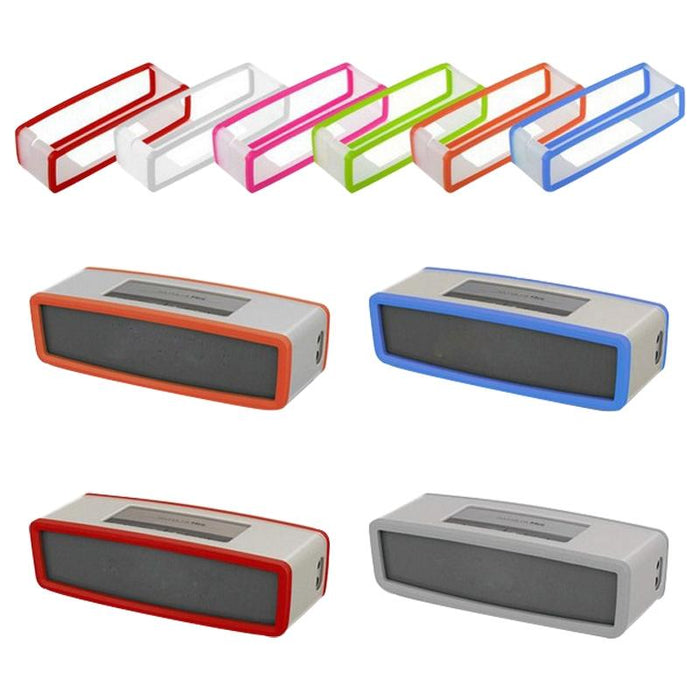 Portable Silicone Case for Bose Soundlink Mini 2 Bluetooth Speaker - Black