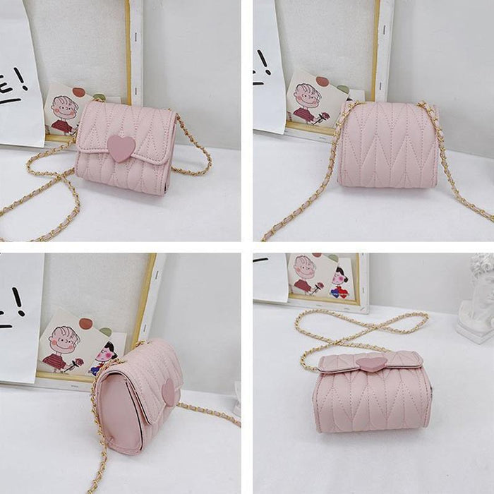 Princess Crossbody Bag For Kids - Pink