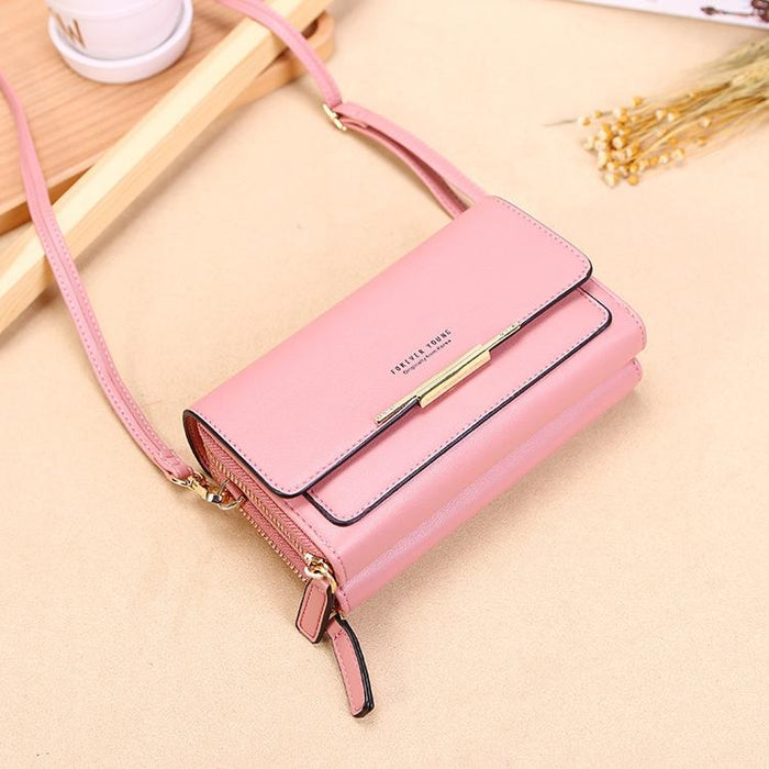 Large Capacity Multi Function Women Wallet - Blue