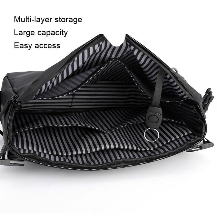 Large Capacity Waterproof Messenger Bag For Men - Army Green