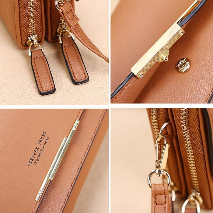 Large Capacity Multi Function Women Wallet - Pink