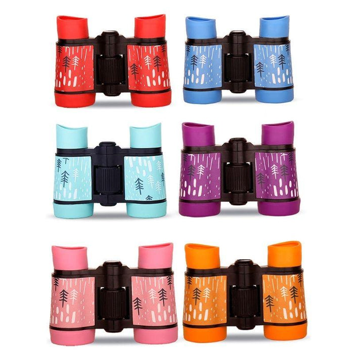 Children's Bird Watching Binoculars - 4x30 Perfect Gift - Rain Season Purple