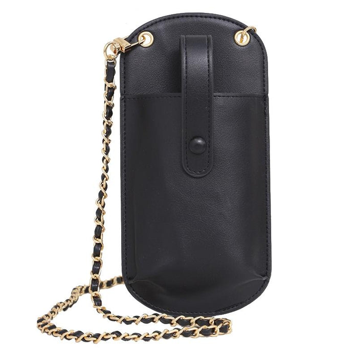 Compact Cell Phone Crossbody Bag - Grey