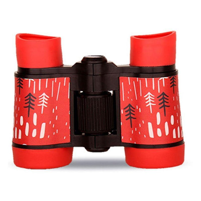 Children's Bird Watching Binoculars - 4x30 Perfect Gift - Rain Season Pink