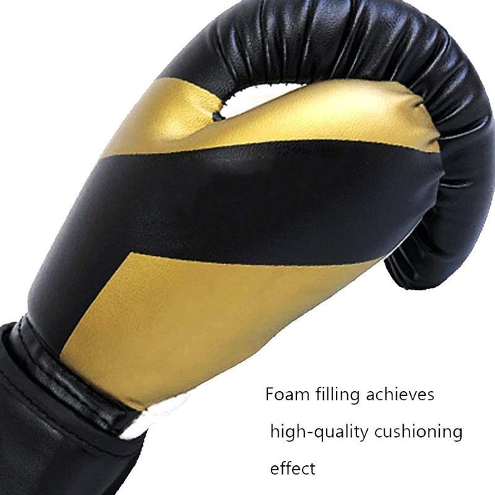 Professional Adult Boxing Training Gloves - 6Oz For Muay Thai Fighting - Fluorescent Yellow