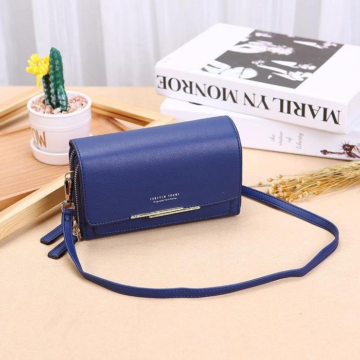 Large Capacity Multi Function Women Wallet - Gray