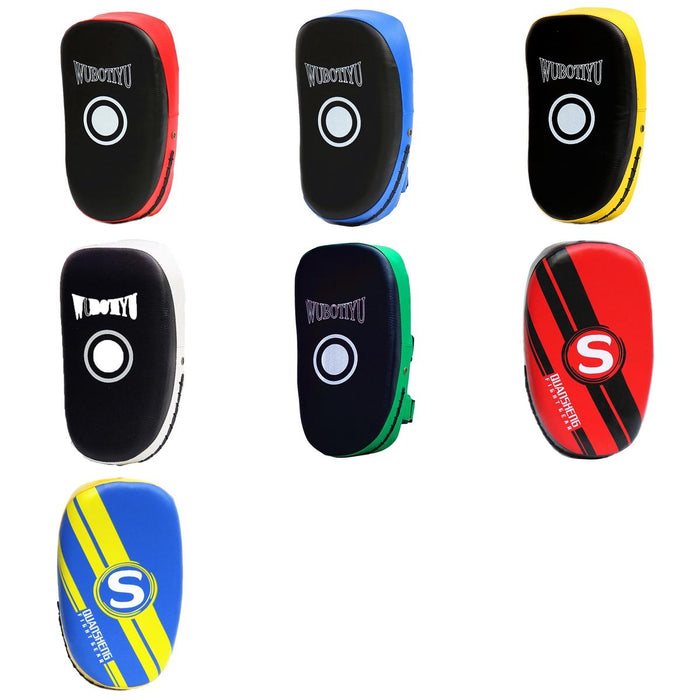 Thickened Professional Taekwondo Foot Target For Boxing And Sanda Training - Sz Blue