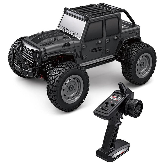 1 16 2.4g Electric 4wd Off-road Rc Car Toy - Dark Gray