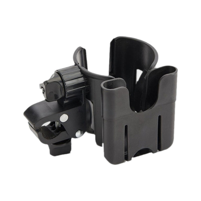 Vibe Geeks Convenient 2-in-1 Stroller Cup and Phone Holder for On-the-go Parenting - Yellow