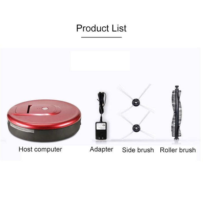 Smart Household Sweeping Robot - Efficient Cleaning - Grey
