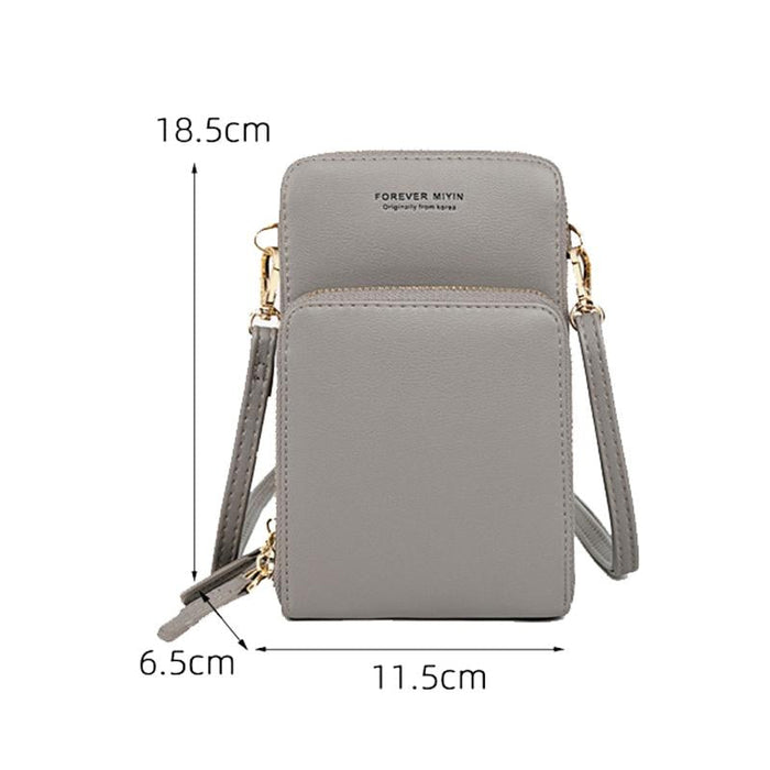 Multifunctional Touch Screen Phone Bag - Light Blue