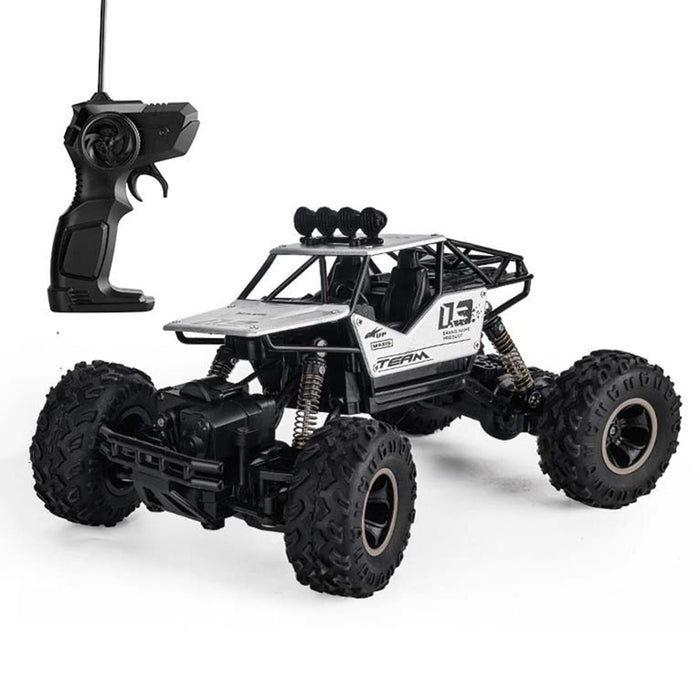 Large 1 16 Alloy Climbing Car - 28cm Remote Control Toy for Cross-country Adventures - Blue