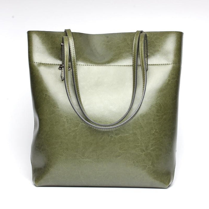 Stylish Shoulder Tote For Women - Armygreen