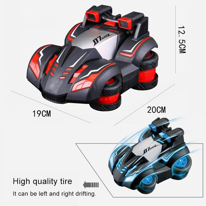 Remote Control Stunt Drift Car Toy - Creative and Electric - Red