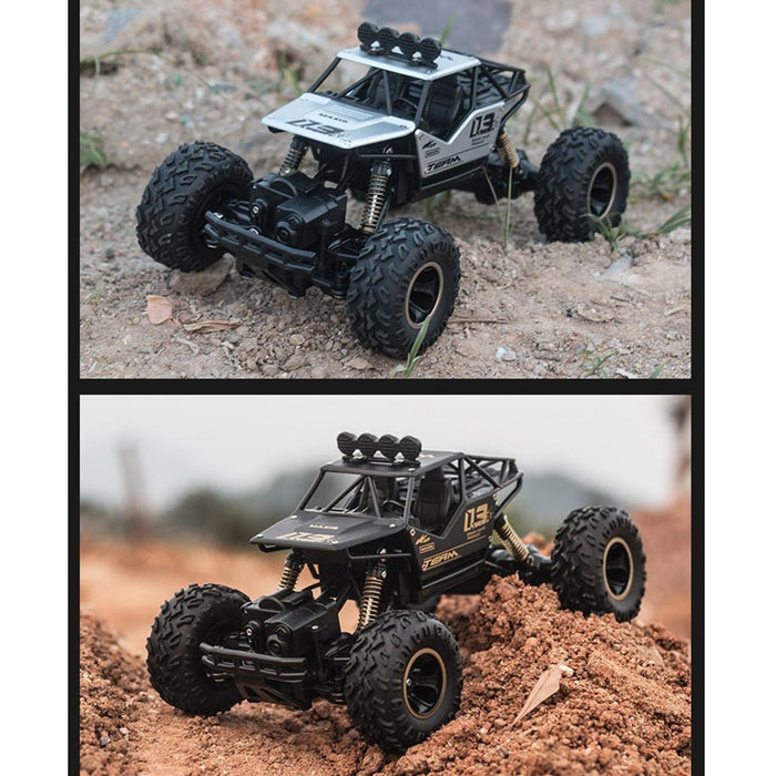 Large 1 16 Alloy Climbing Car - 28cm Remote Control Toy for Cross-country Adventures - Red