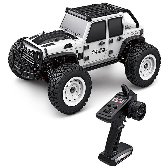 1 16 2.4g Electric 4wd Off-road Rc Car Toy - White
