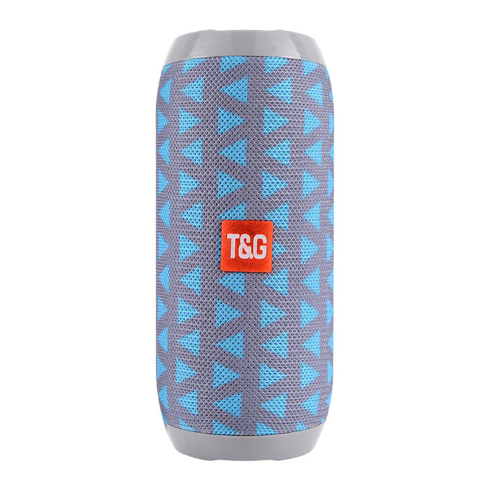 Green (triangle blue) Portable Bluetooth Speaker - HiFi 360 Degree Audio Wireless Mini Speaker, Support Hands-free Calling