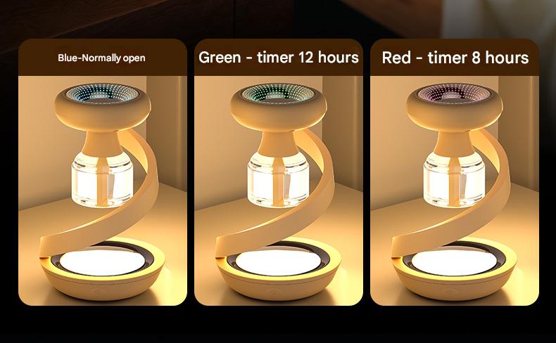 Green 2-in-1 Mosquito Repellent Lamp & Starry Sky Night Light Projector