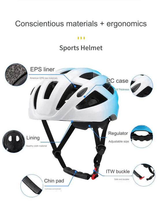 Pink Ultra-Light Adult Cycling Helmet - CE & CPSC Certified, In-Mold Safety for Road & Mountain Biking