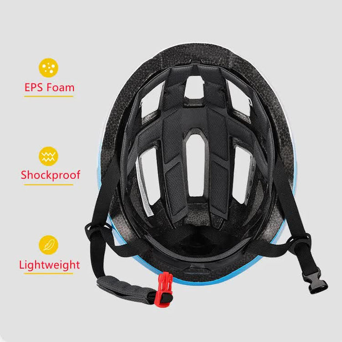 Light Pink Ultra-Light Adult Cycling Helmet - CE & CPSC Certified, In-Mold Safety for Road & Mountain Biking