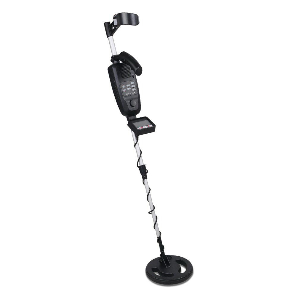 LCD Screen Metal Detector with Headphones - Black — RABSDirect.com.au